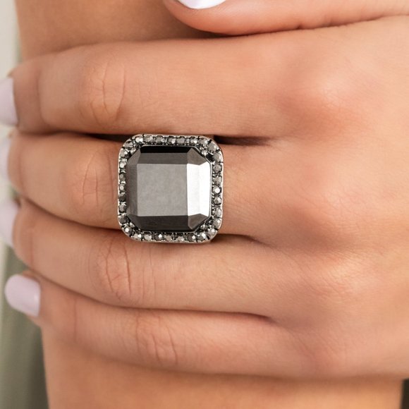 Paparazzi Slow Burn - Silver - Picture 2 of 2